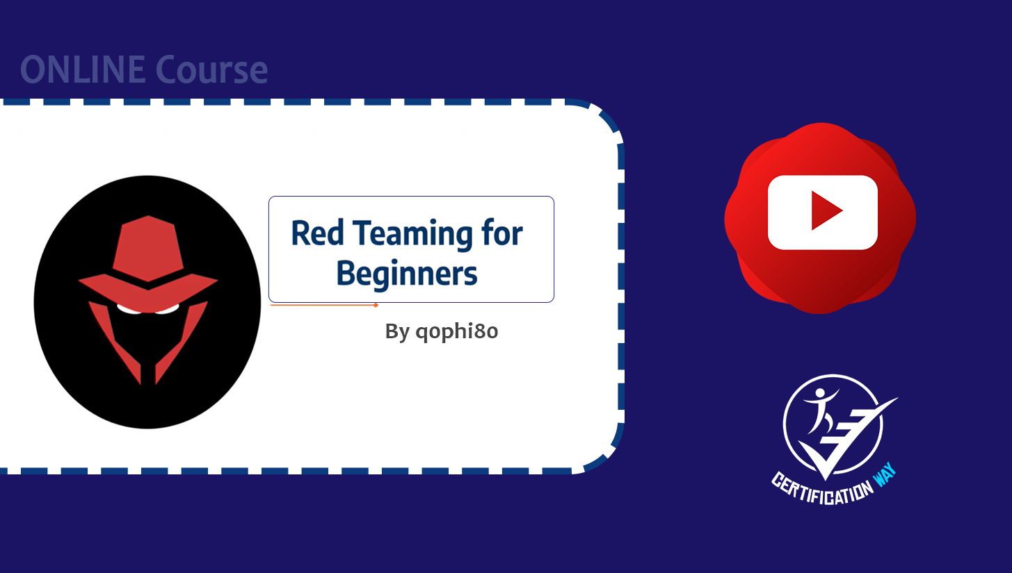 New CourseEthical Hacking Course: Red Teaming For Beginners