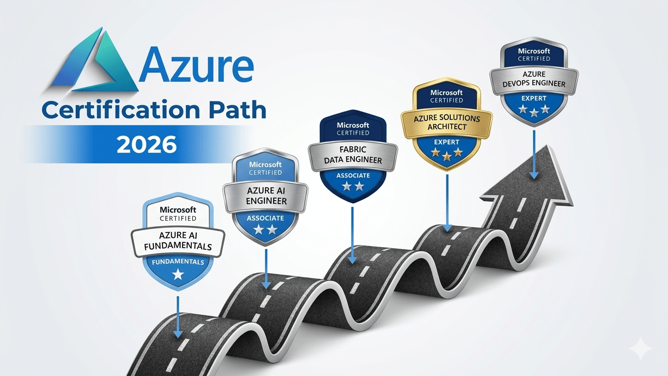 Road Map for MS Azure Certifications