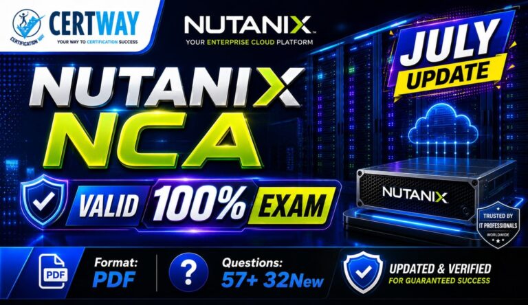 Nutanix Certified Associate – NCA 7.5 – EXAM DUMP