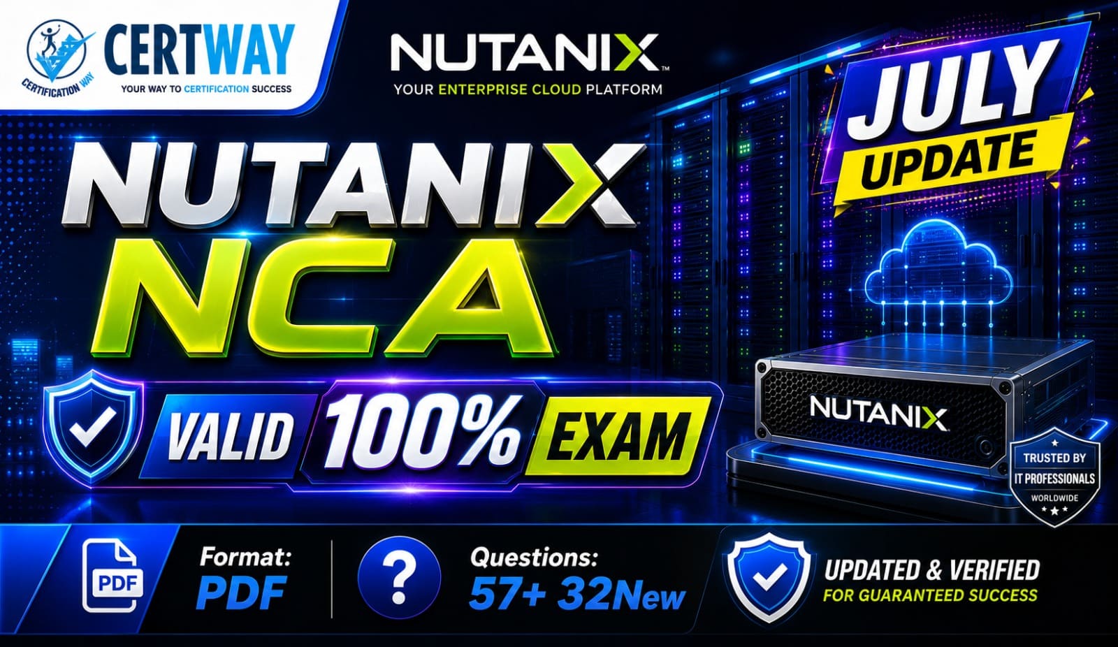 Nutanix Certified Associate – NCA 7.5 – EXAM DUMP