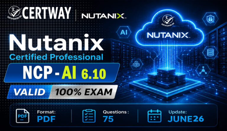 Nutanix Certified Professional – Artificial Intelligence NCP-AI 6.10