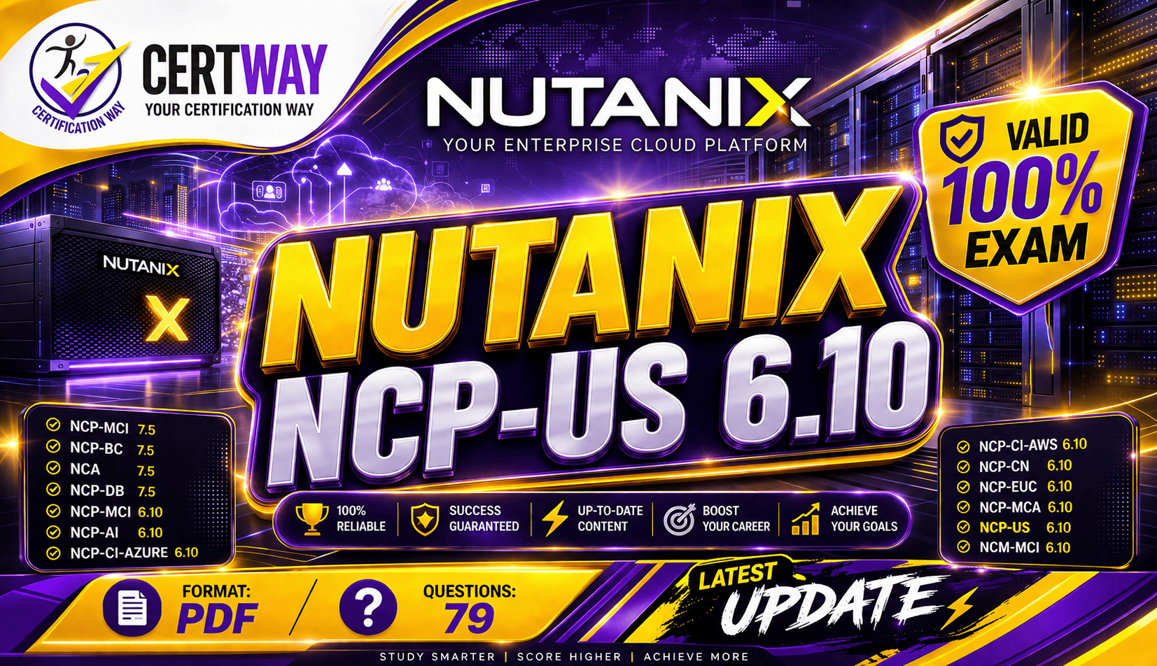 Nutanix Certified Professional – Unified Storage – NCP-US 6.10