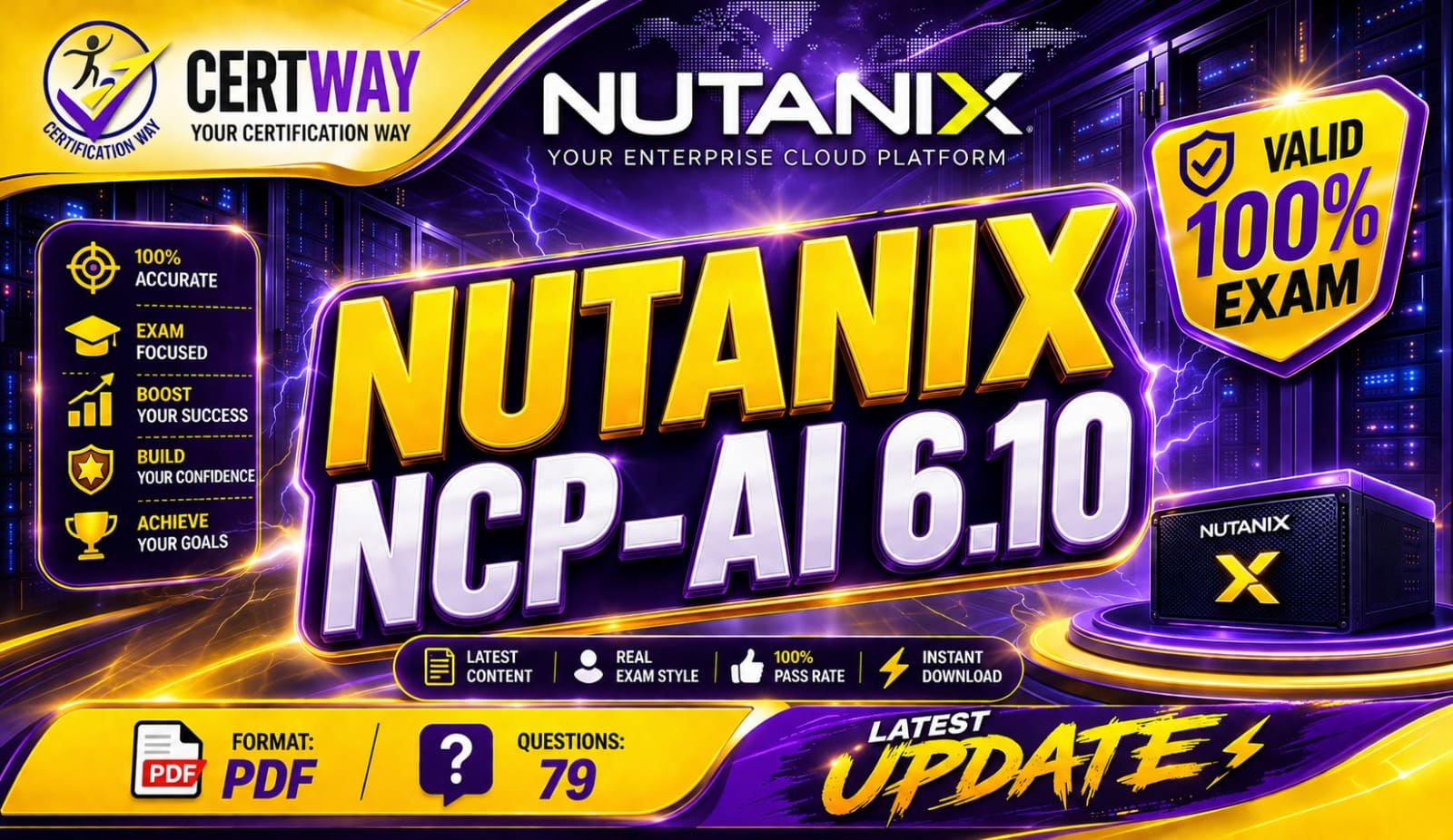Nutanix Certified Professional – Artificial Intelligence NCP-AI 6.10