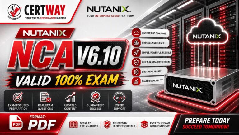 Nutanix Certified Associate – NCA 6.10 – EXAM DUMP & Practical Test