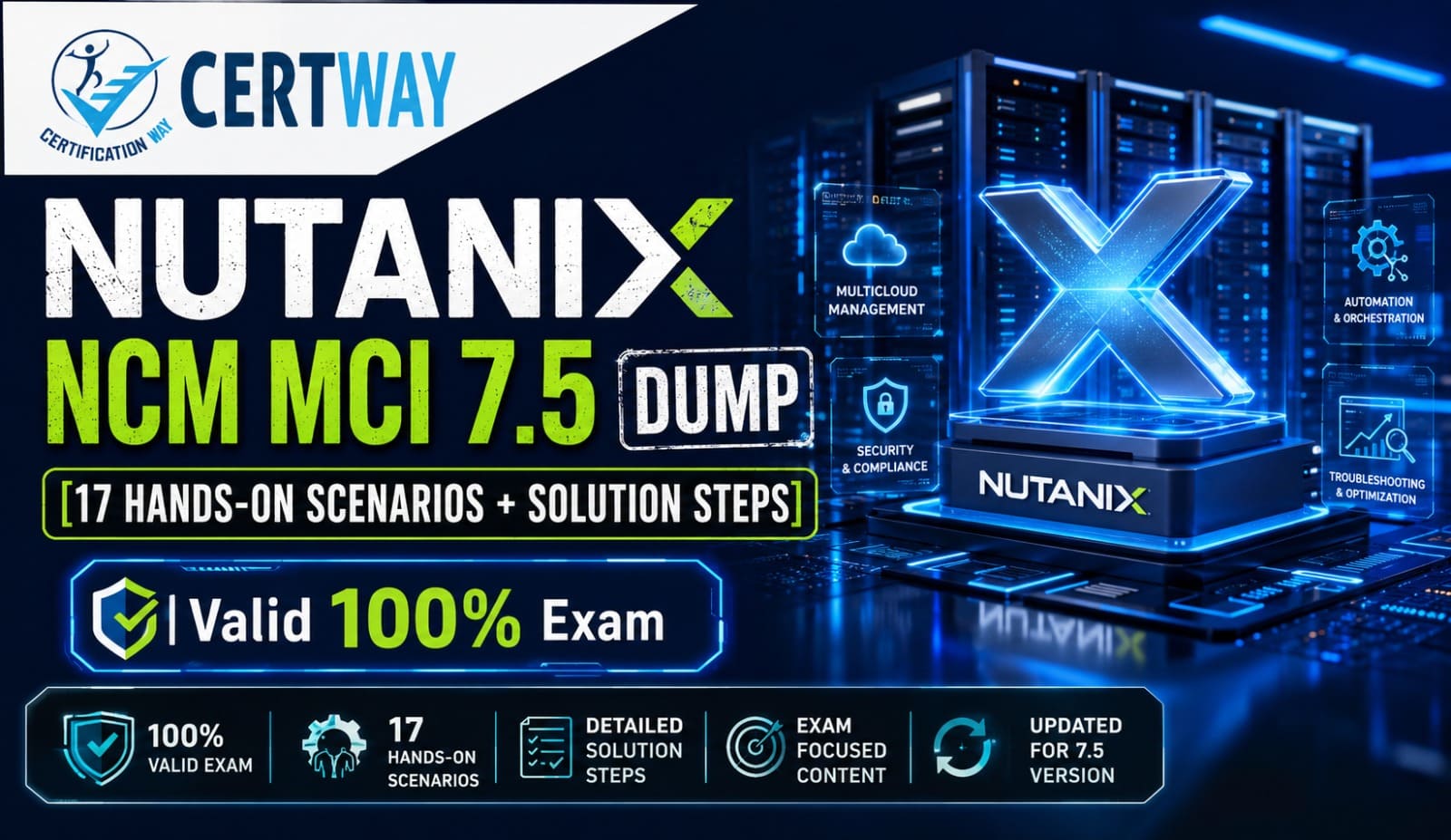 Nutanix Certified Master – NCM MCI 7.5 EXAM DUMP